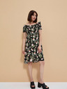Moodo Vzorčasta obleka iz viskoze Moodo