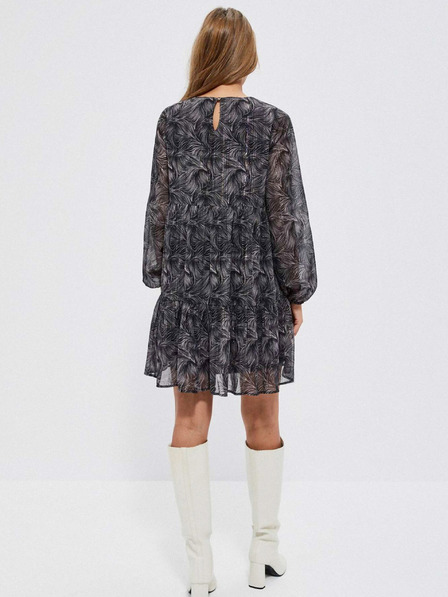 Moodo Črna ženska boho obleka Moodo