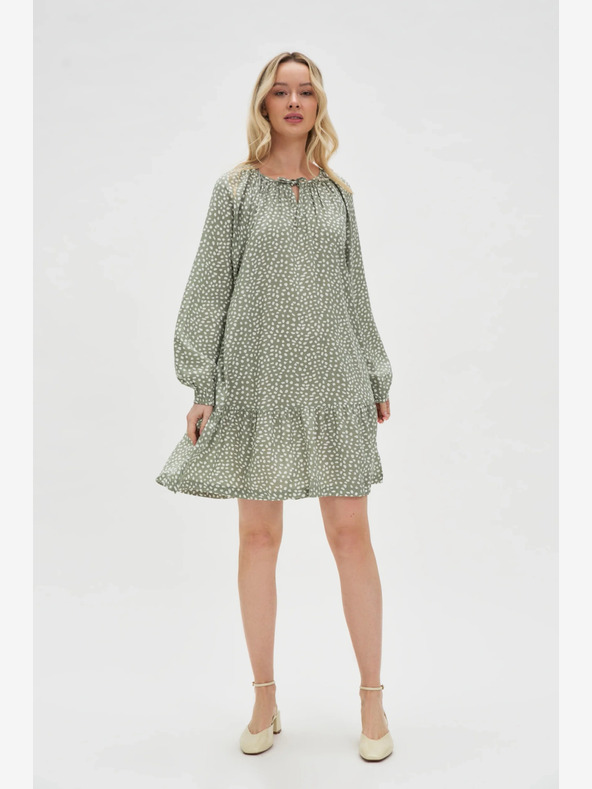 Moodo Ženska zelena obleka Moodo