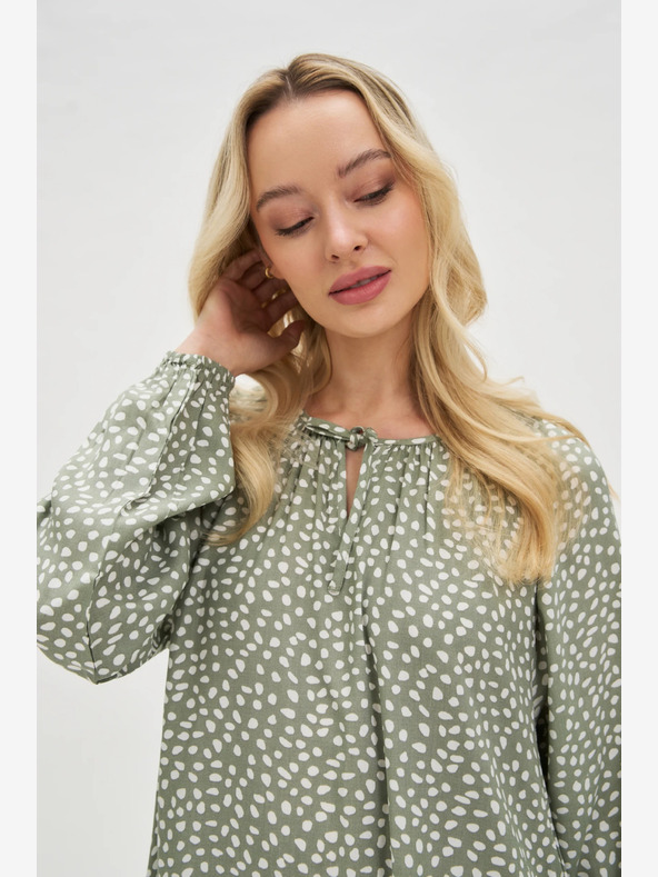 Moodo Ženska zelena obleka Moodo