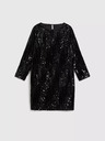 Moodo Ženska obleka z bleščicami Moodo