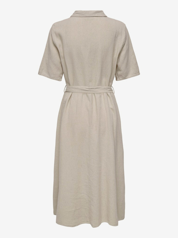 Jacqueline de Yong JDY Bež Ženska srajčna obleka