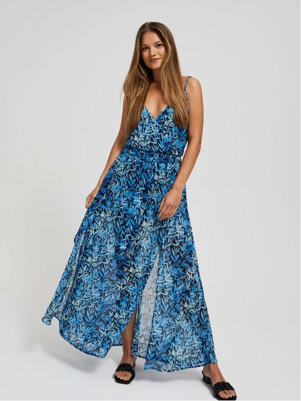 Moodo Ženska cvetlična obleka Moodo