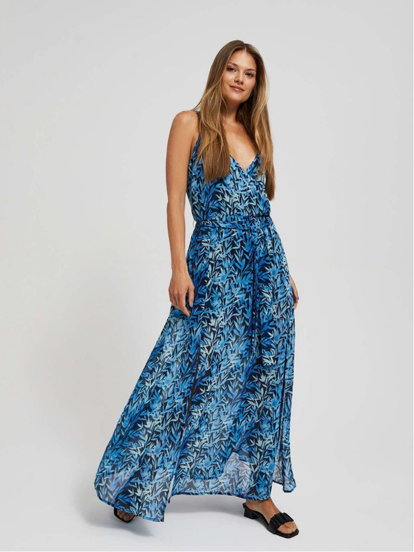 Moodo Ženska cvetlična obleka Moodo