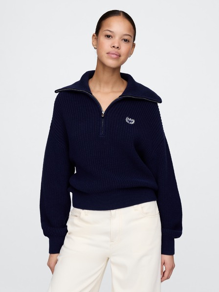 GAP Polo pulover z logom Americana GAP