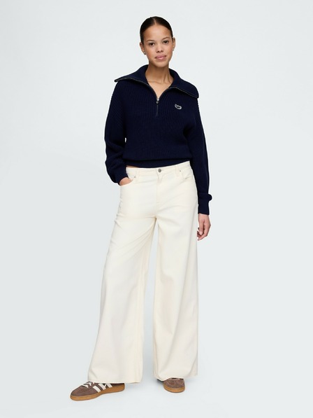 GAP Polo pulover z logom Americana GAP