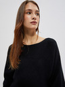 Moodo Črn ženski pulover Moodo
