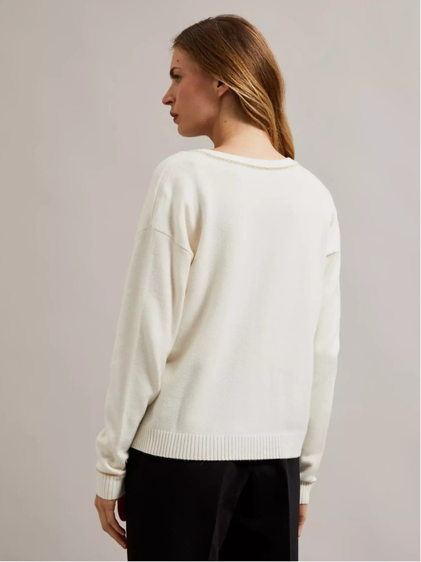 Moodo Ženski pulover s kovinsko nitjo Moodo