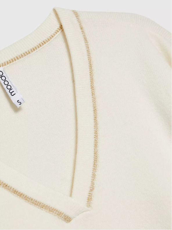 Moodo Ženski pulover s kovinsko nitjo Moodo