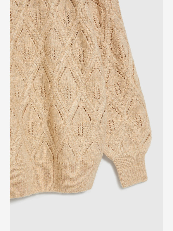 Moodo Moodo Bež ženski pulover