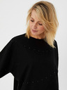 Moodo Črn ženski pulover Moodo