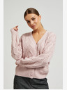 Moodo Svetlo roza ženski pulover Moodo