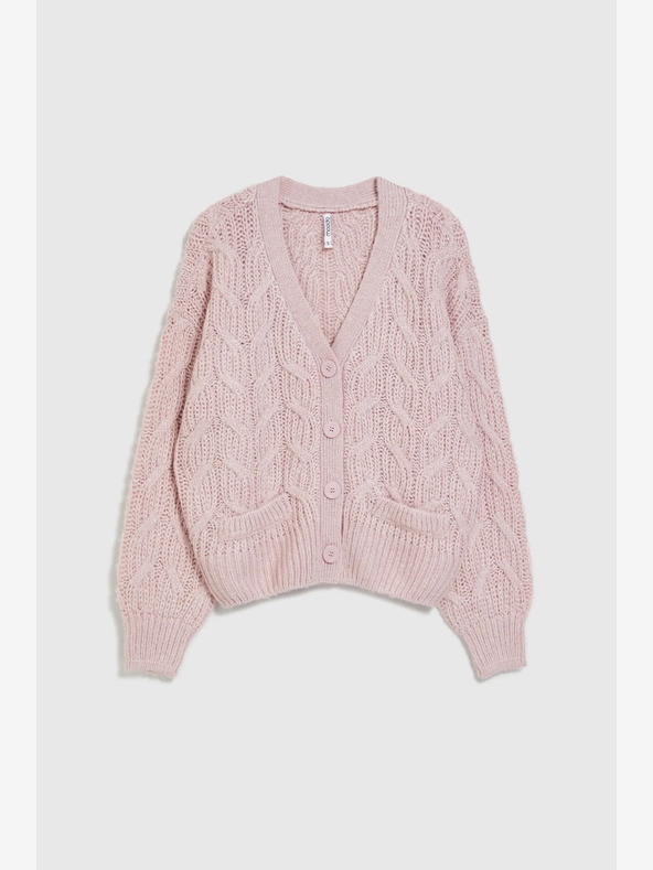 Moodo Svetlo roza ženski pulover Moodo