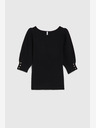 Moodo Črn ženski pulover Moodo