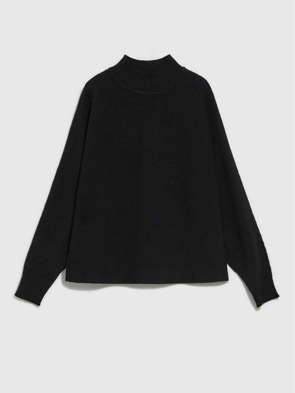 Moodo Črn ženski pulover Moodo