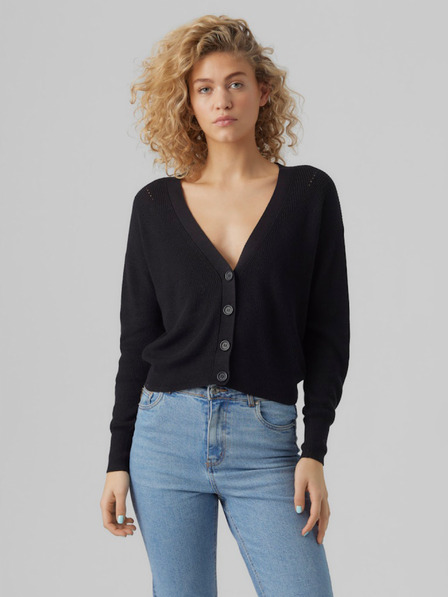 Vero Moda Črna ženska jopica Vero Moda