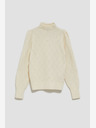 Moodo Kremni ženski pulover Moodo