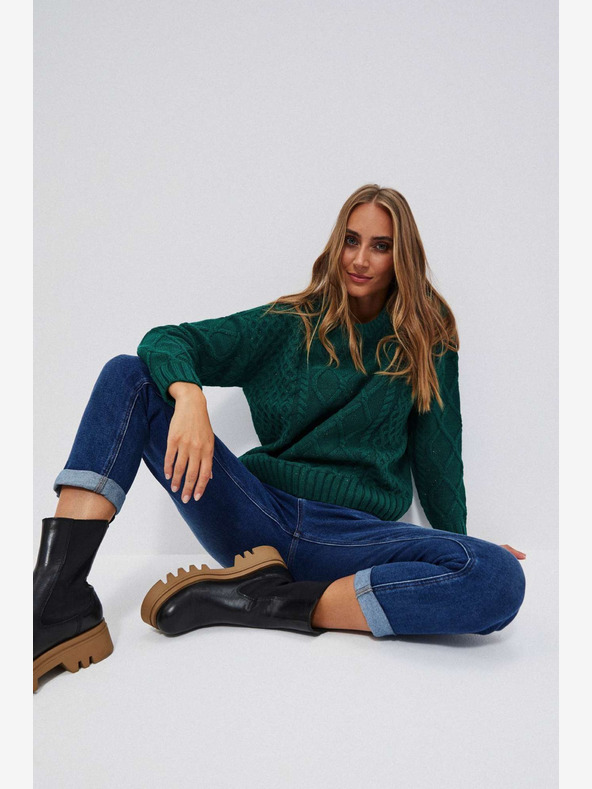 Moodo Zelena ženska jopica Moodo