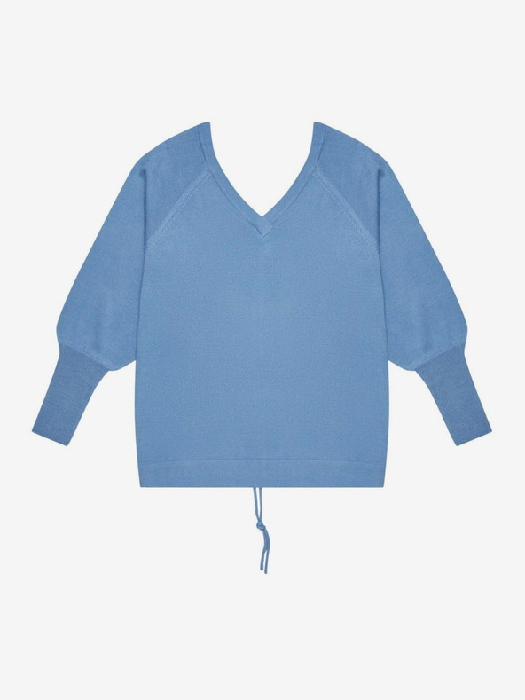 Moodo Modri ženski pulover Moodo