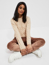 Moodo Moodo Bež ženski pulover