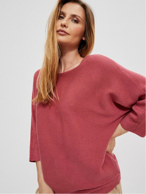 Moodo Rožnata ženska jopa Moodo