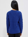 Moodo Modri ženski pulover Moodo