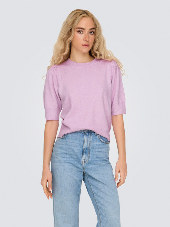 ONLY Roza ženski pulover s kratkimi rokavi ONLY ONLRICA