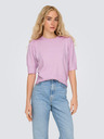 ONLY Roza ženski pulover s kratkimi rokavi ONLY ONLRICA