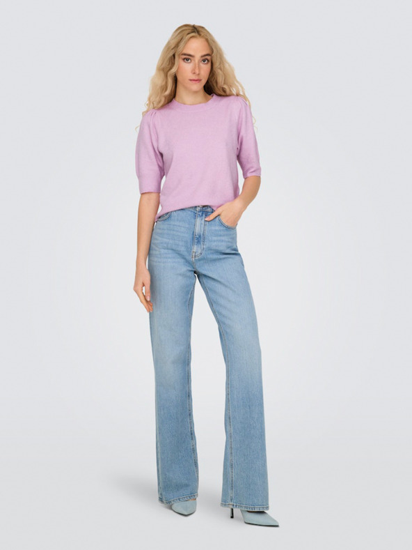 ONLY Roza ženski pulover s kratkimi rokavi ONLY ONLRICA