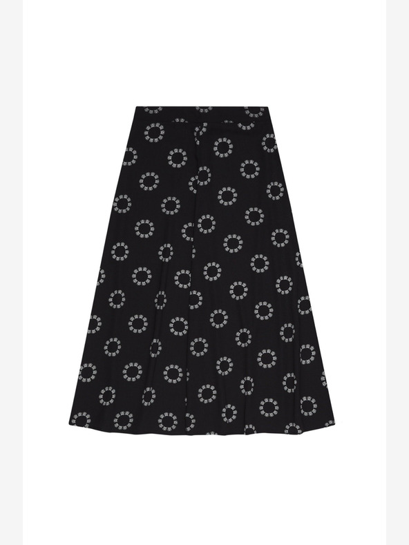 Moodo Črna ženska vzorčasta krila Moodo