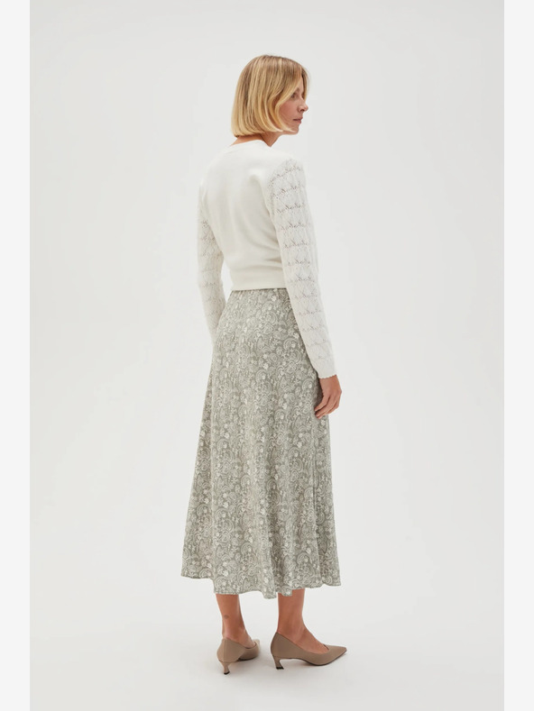 Moodo Moodo Zeleno-bela vzorčasta ženska krila