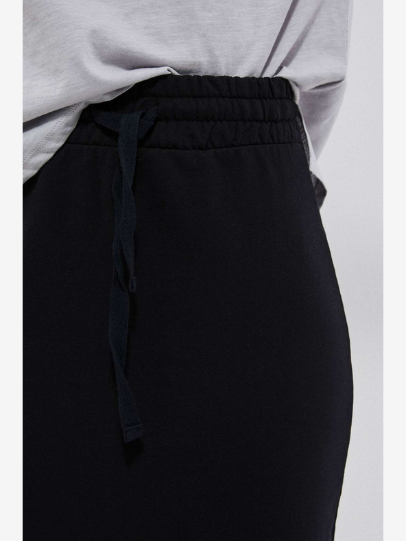 Moodo Črna ženska hlačna krila Moodo