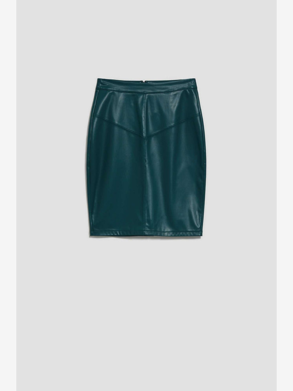 Moodo Zelena ženska krila iz usnja Moodo