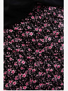 Moodo Roza in črno žensko cvetlično krilo Moodo