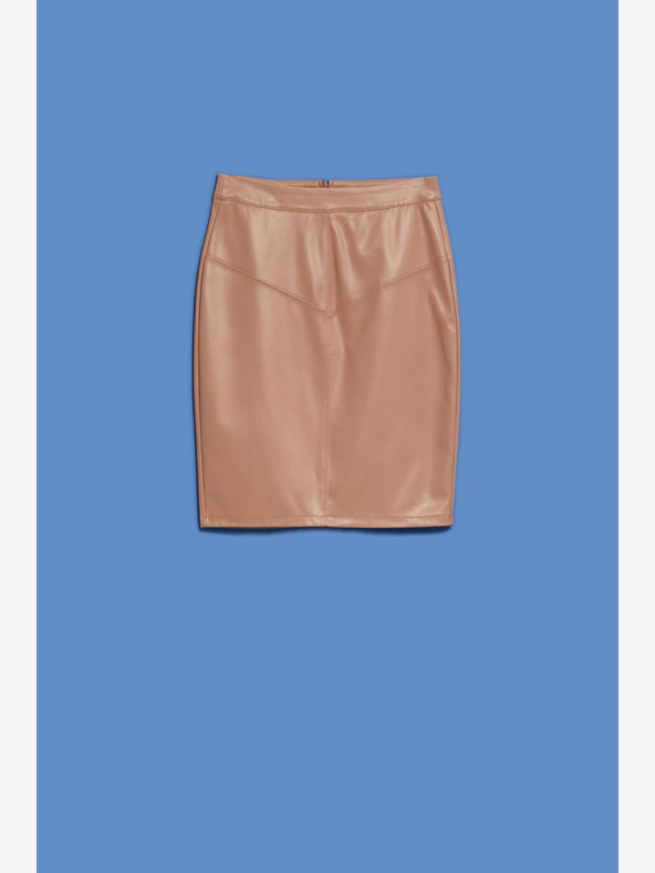 Moodo Rjava ženska krila iz usnja Moodo