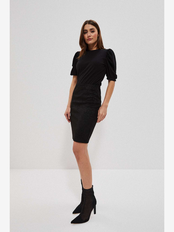 Moodo Črna ženska cvetlična krila Moodo