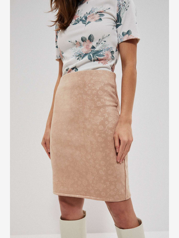 Moodo Bež Ženska cvetlična krila Moodo