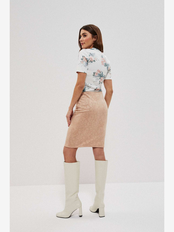 Moodo Bež Ženska cvetlična krila Moodo