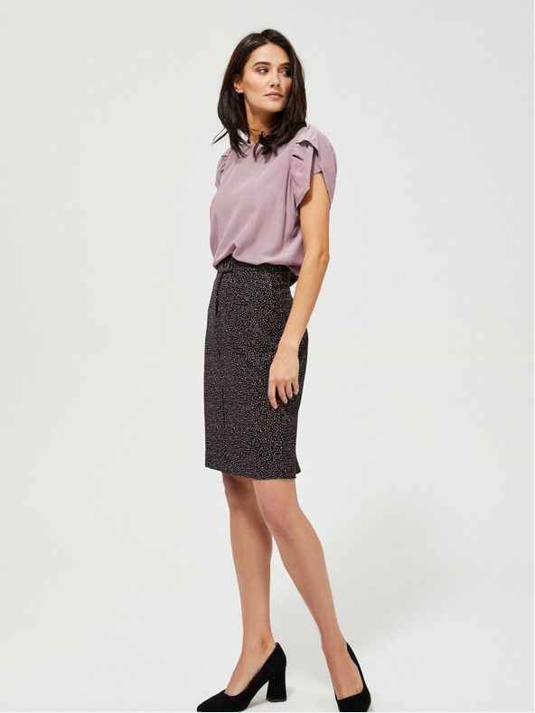 Moodo Črna ženska vzorčasta krila Moodo