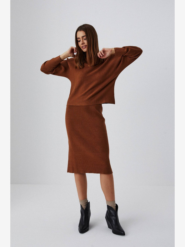 Moodo Rjava Ženske trenirke krilo Moodo