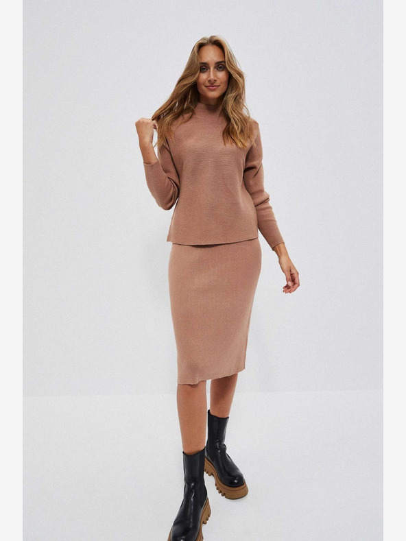 Moodo Rjava Ženske trenirke krilo Moodo