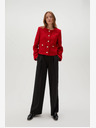 Moodo Moodo Rdeča jakna z gumbi Moodo