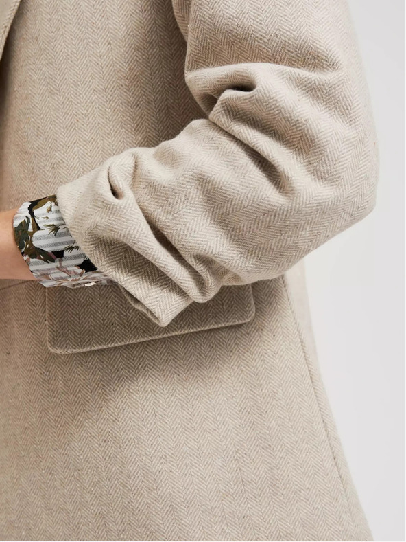 Moodo Moodo bež ženski suknjič