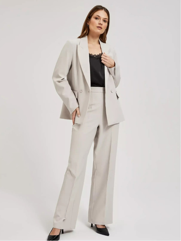 Moodo Moodo bež ženski suknjič