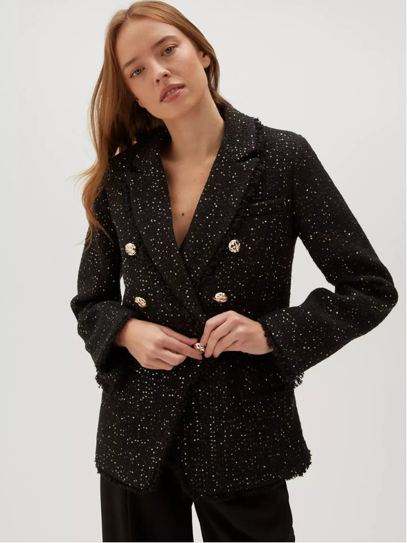 Moodo Črna ženska jopica Moodo