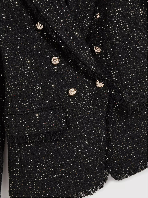 Moodo Črna ženska jopica Moodo