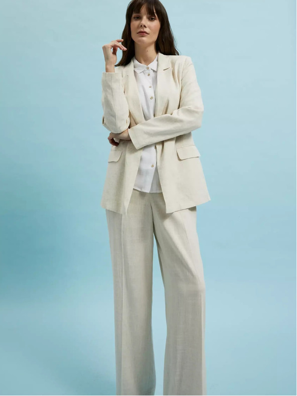 Moodo Moodo bež ženski suknjič