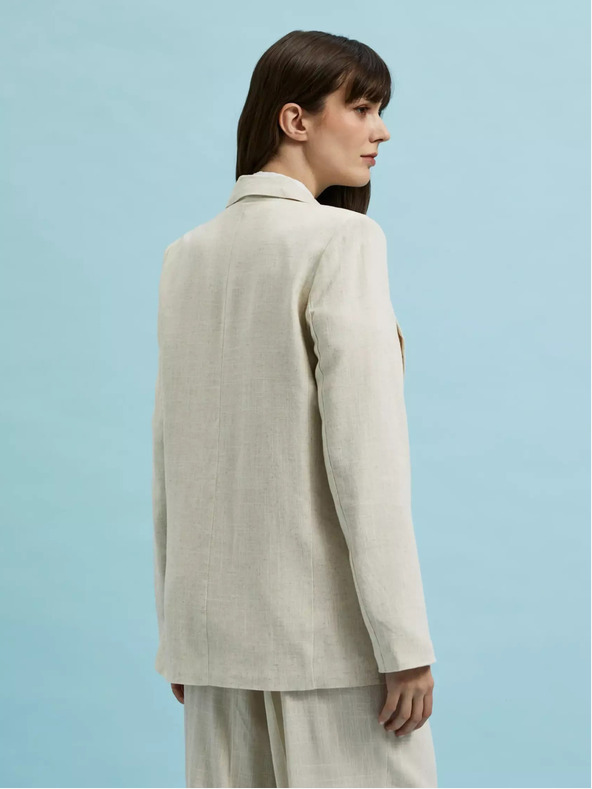 Moodo Moodo bež ženski suknjič