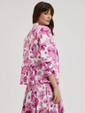 Moodo Rožnata vzorčasta jakna Moodo