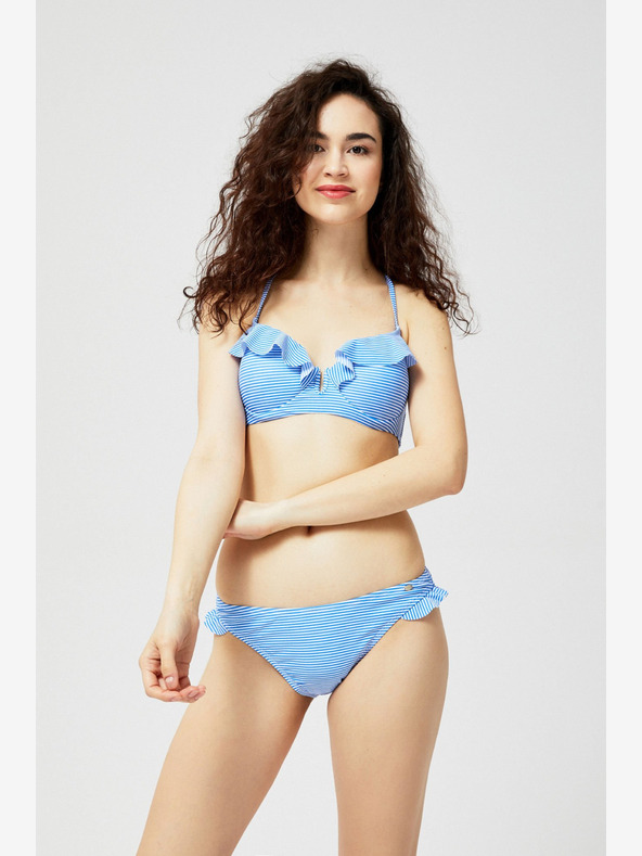 Moodo Svetlomodra spodnja majica ženskih kopalk Moodo